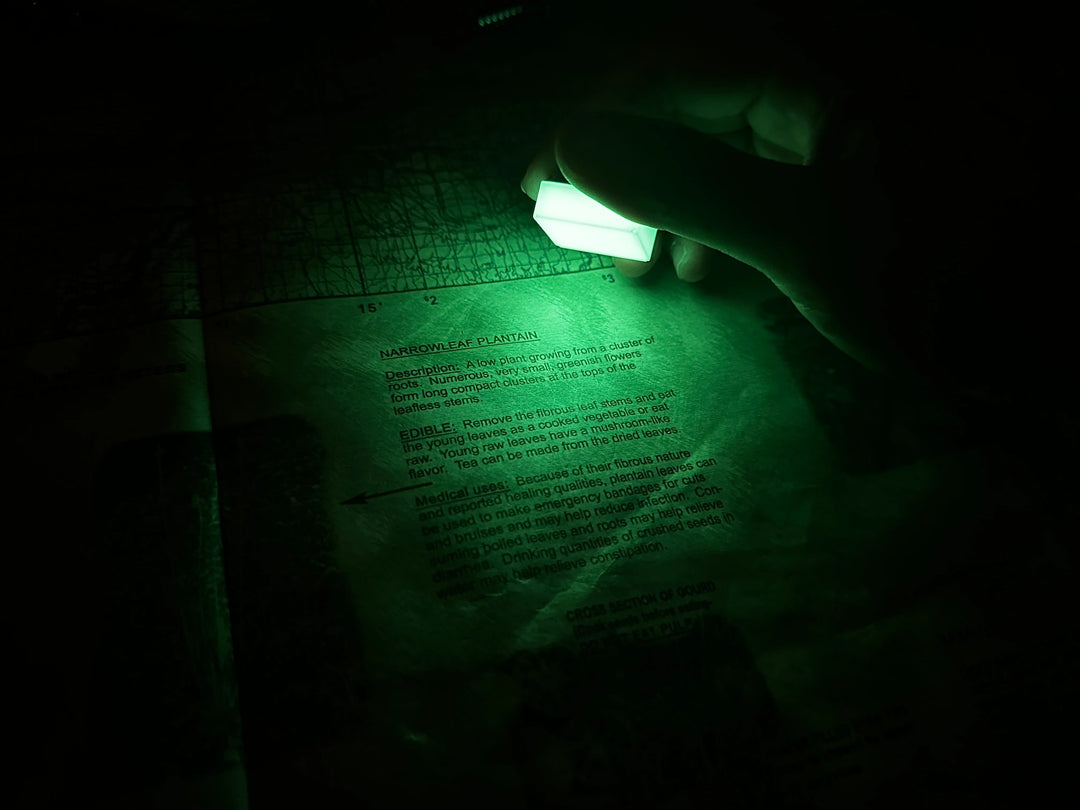 UGM - Square 1"X 1" Tough Patch - Universal Glow Marker Countycomm