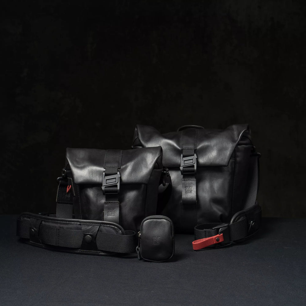 Leather Pilot Travel Camera Bag | 3.5L Upgraded Wotancraft