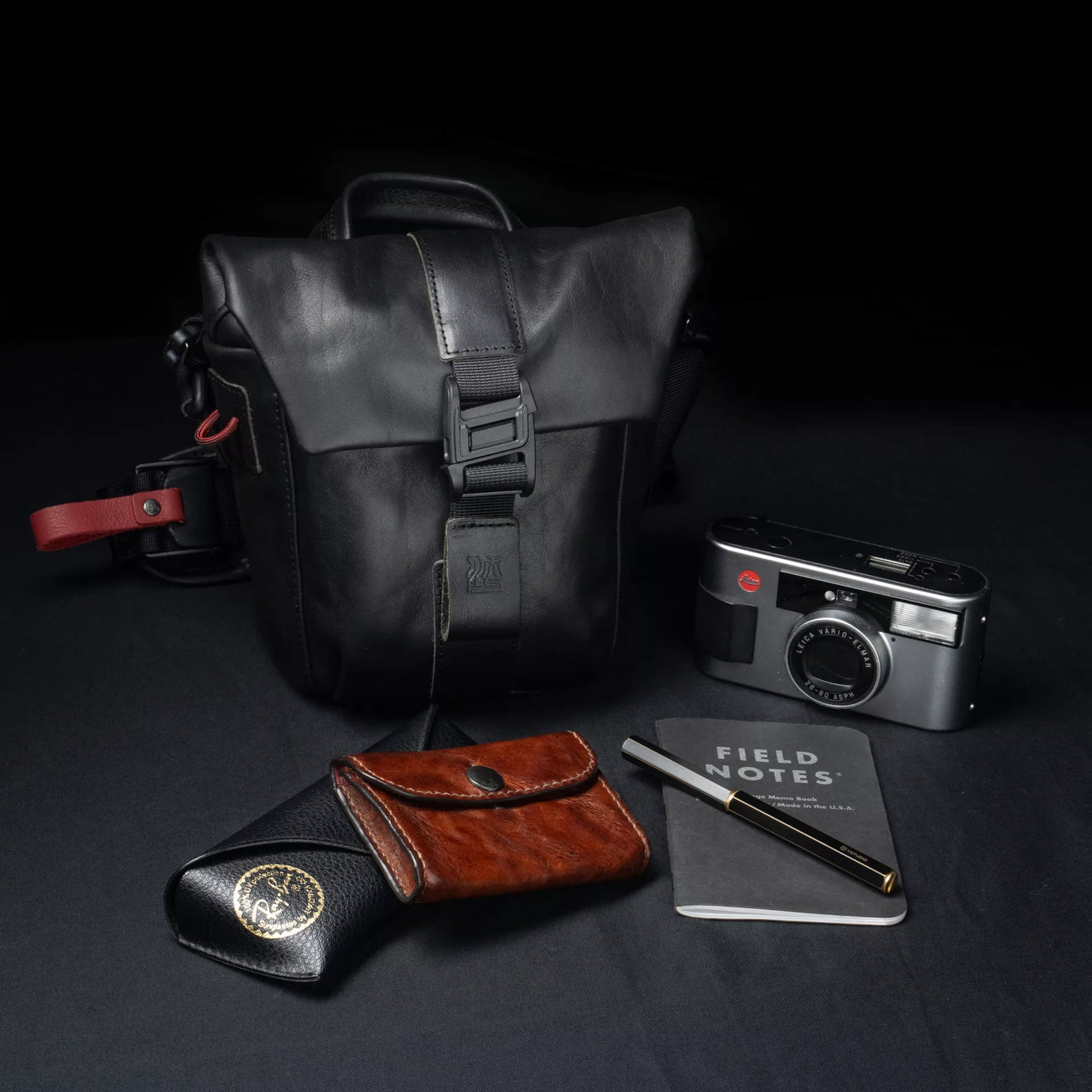 Leather Pilot Travel Camera Bag | 2L Upgraded