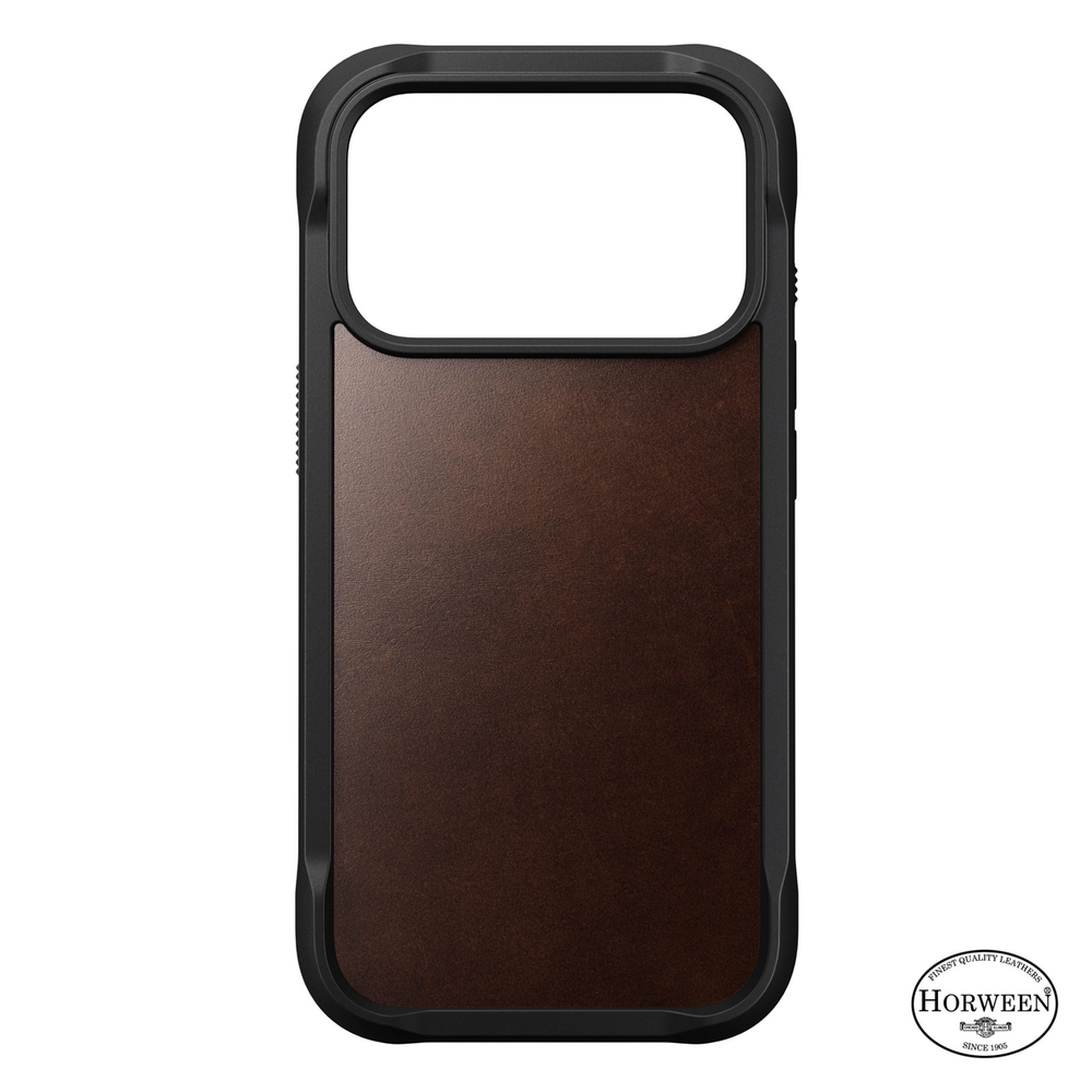 Rugged Leather Case for iPhone 17 Series | Horween® Nomad