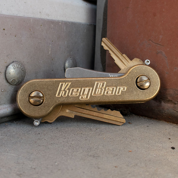Stonewashed Brass KeyBar Keybar