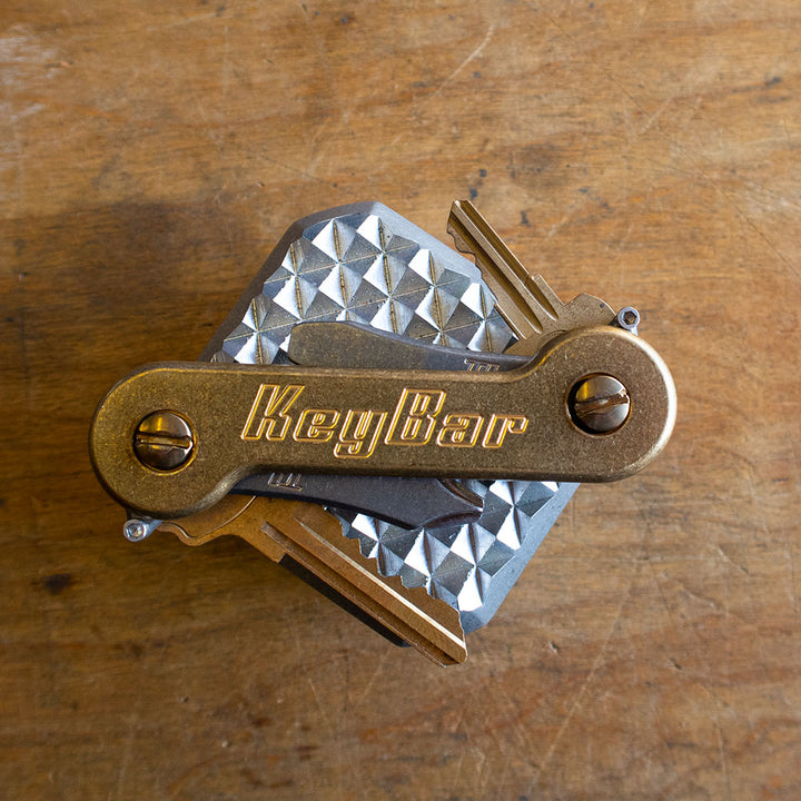 Stonewashed Brass KeyBar Keybar
