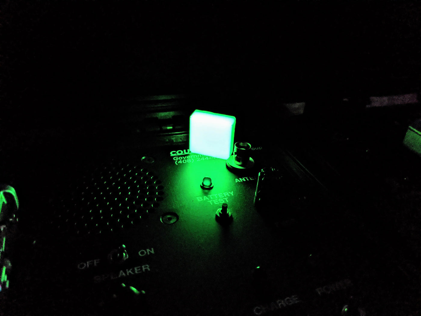 UGM - Square 1"X 1" Tough Patch - Universal Glow Marker