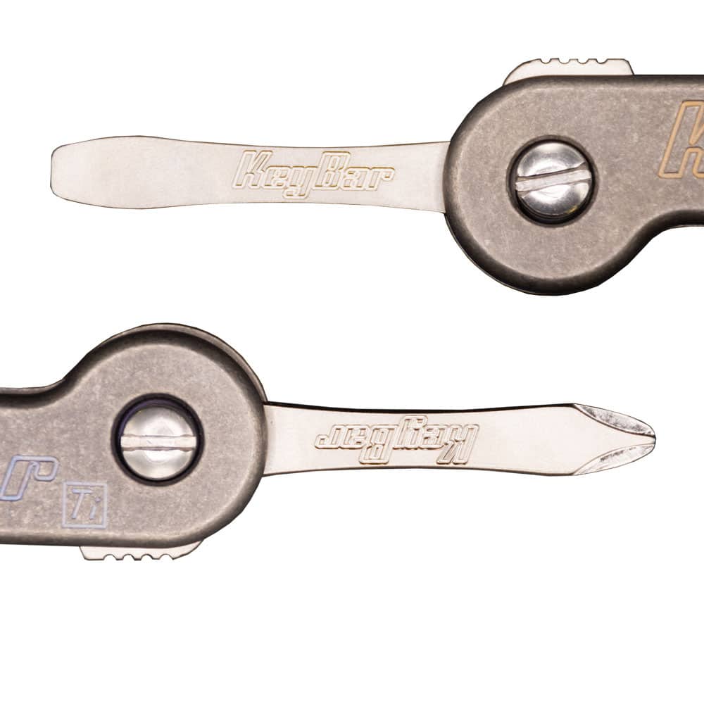 Tool Insert Set: Flathead & Phillips Screwdrivers with Locking Plate