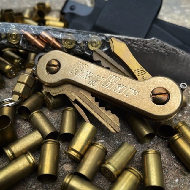 Stonewashed Brass KeyBar Keybar
