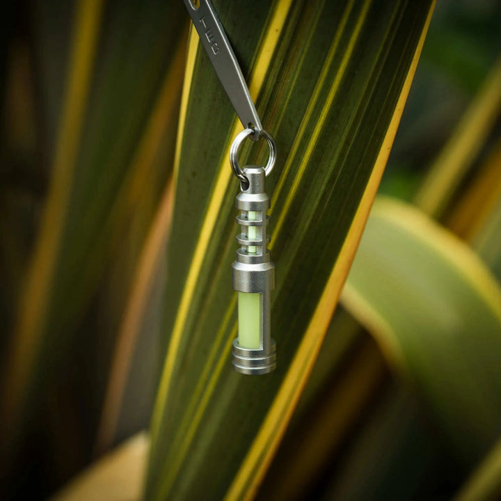 TEC-SCR 雙發光體 氚燈 / 不鏽鋼匙扣