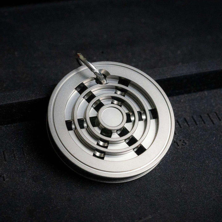 TEC-T311-6X 六氚燈發光 / 鈦金屬匙扣