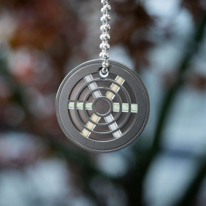 TEC-T311-6X 六氚燈發光 / 鈦金屬匙扣