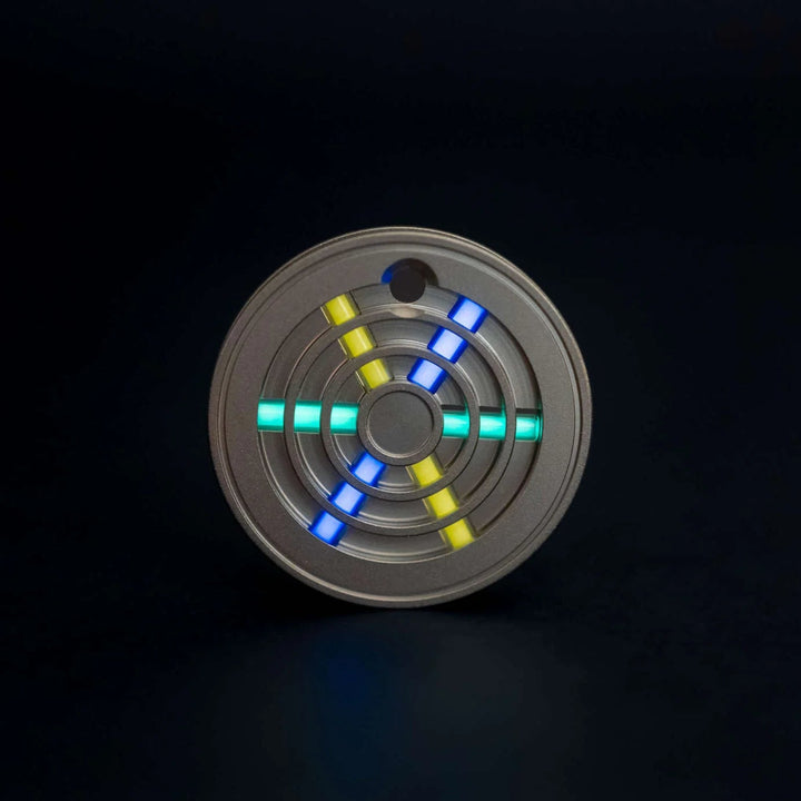 TEC-T311-6X 六氚燈發光 / 鈦金屬匙扣