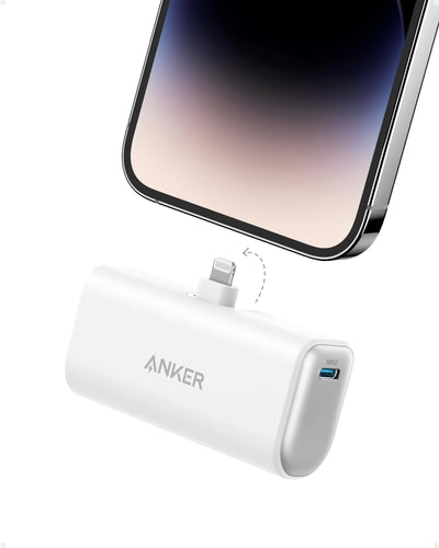 Nano Power Bank (12W, Built-In Lightning Connector)