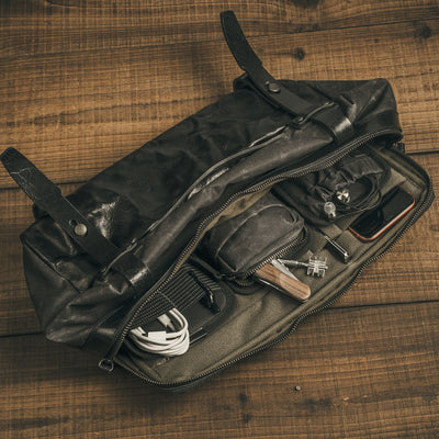 Night Rider Leather Sling Bag | 9.5L