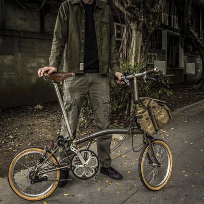 Pilot Brompton Bag 7L | With 2 pouch modules (Carrier Frame not included)