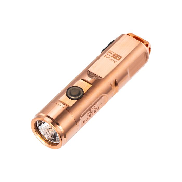 Aurora A9 Pro LED Flashlight | Copper | Keychain (Old generation)
