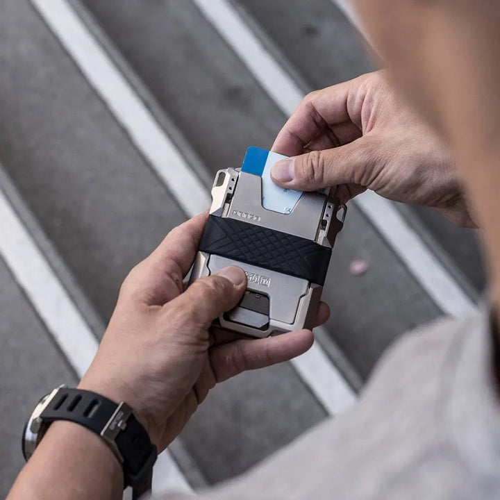 DANGO - M1 Maverick Tactical Wallet | Single Pocket Titanium - FEVERGUY