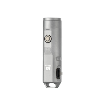Aurora A2x LED Flashlight | Stainless Steel | Keychain (Old generation)
