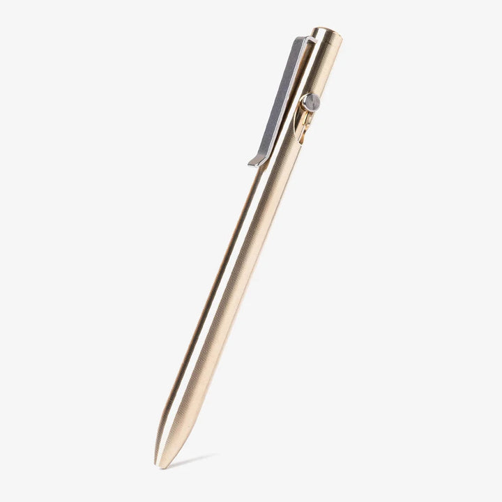 Bronze Bolt Action Pen Tactile Turn