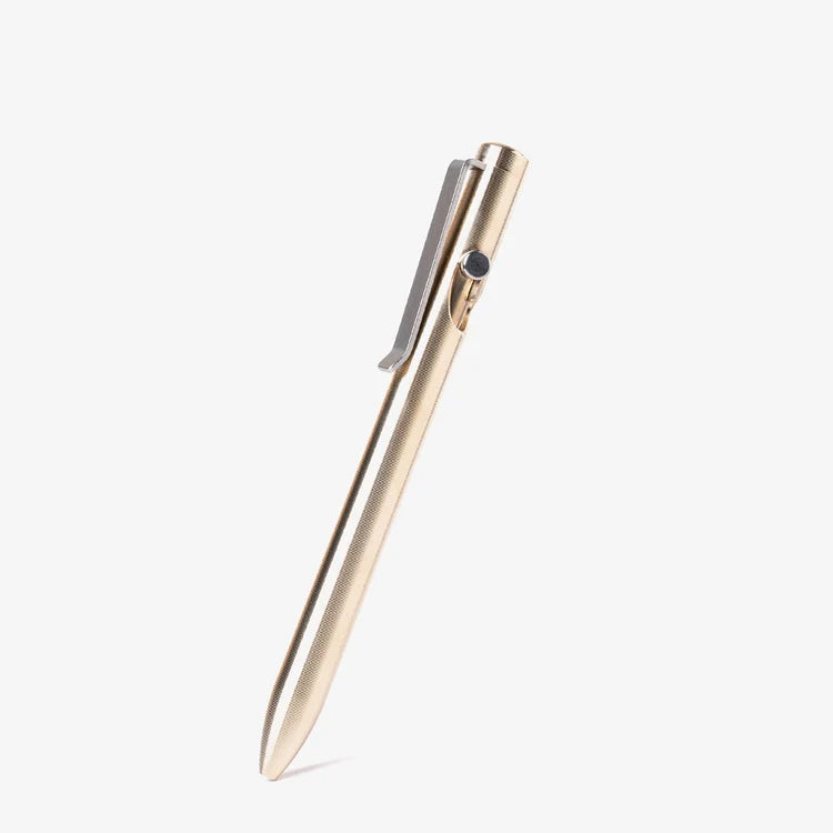 Bronze Bolt Action Pen Tactile Turn