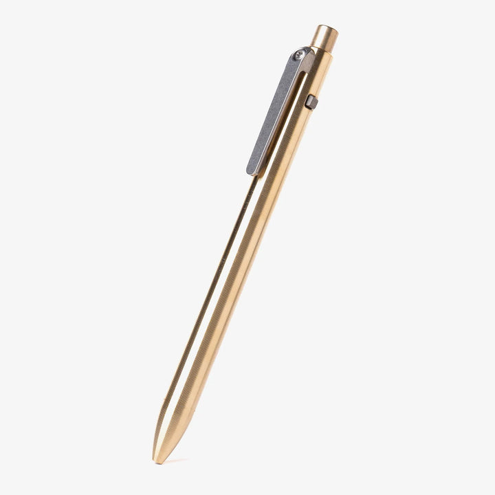 Bronze Side Click Pen Tactile Turn