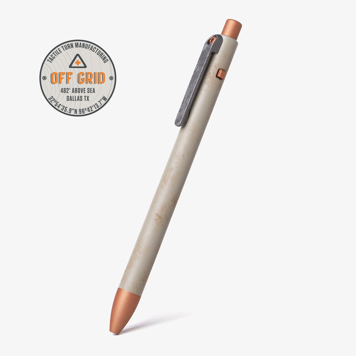 Off Grid Seasonal Release Side Click Pen Tactile Turn