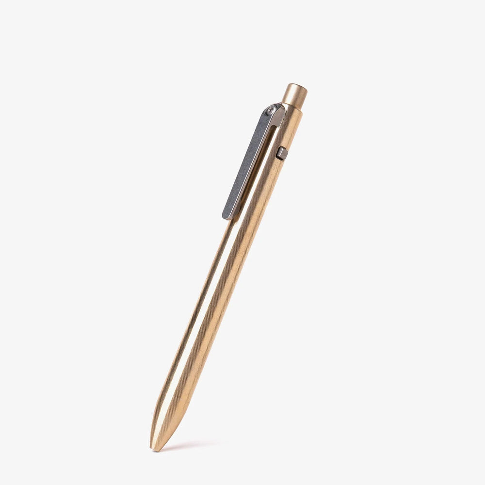 Bronze Side Click Pen Tactile Turn
