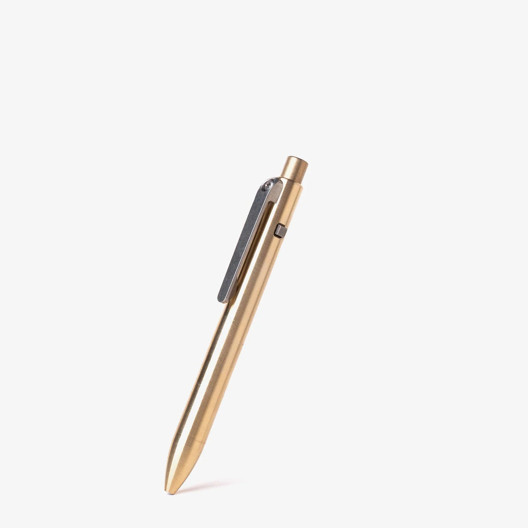 Bronze Side Click Pen Tactile Turn
