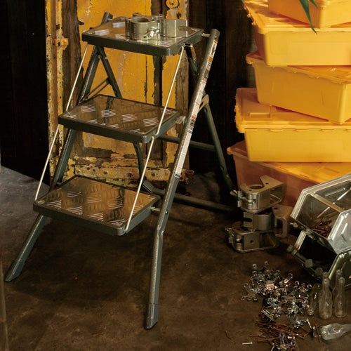 Folding 3 Steps / GALVANIZED DULTON