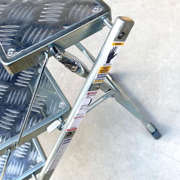 Folding 3 Steps / GALVANIZED DULTON