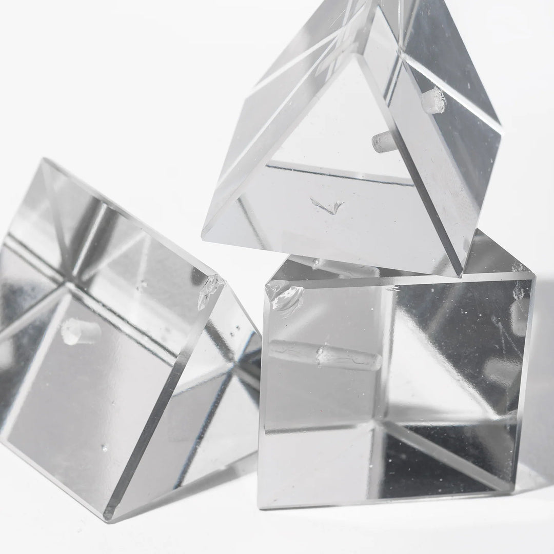 Prism Incense Holder with Brass Tray Puebco