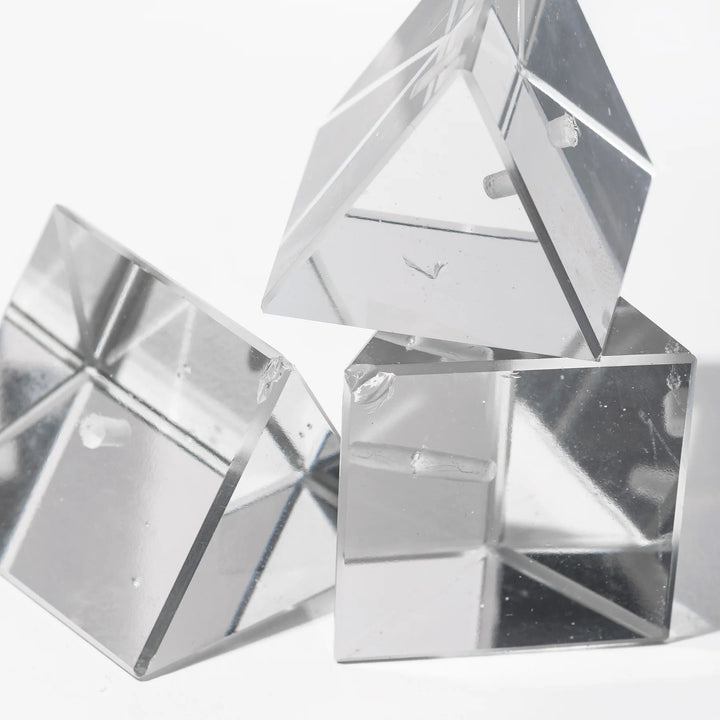 Prism Incense Holder with Brass Tray Puebco