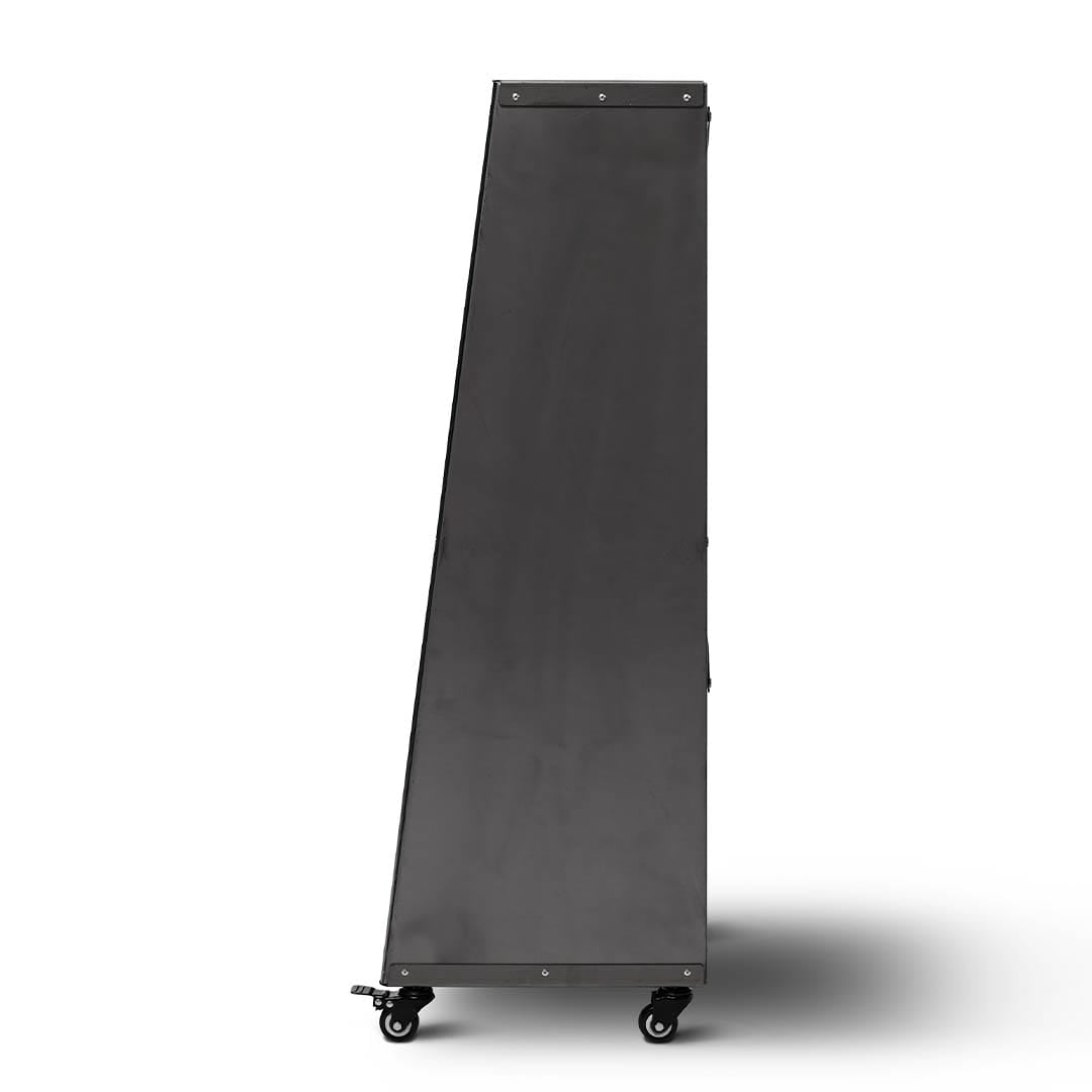 4 TIER TAPERED METAL SHELF RAW DULTON