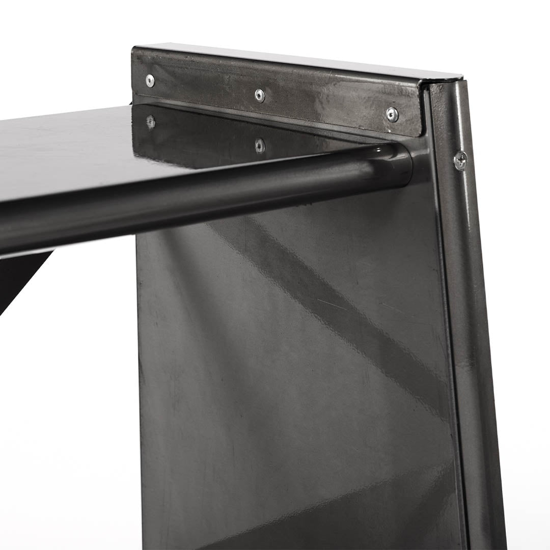 4 TIER TAPERED METAL SHELF RAW DULTON