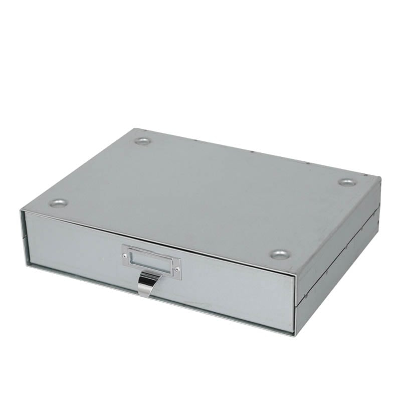 STACKABLE DRAWER HORIZONTAL GALVANIZED DULTON