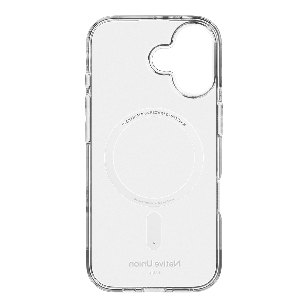 (Re)Clear Case for iPhone 17 Native Union