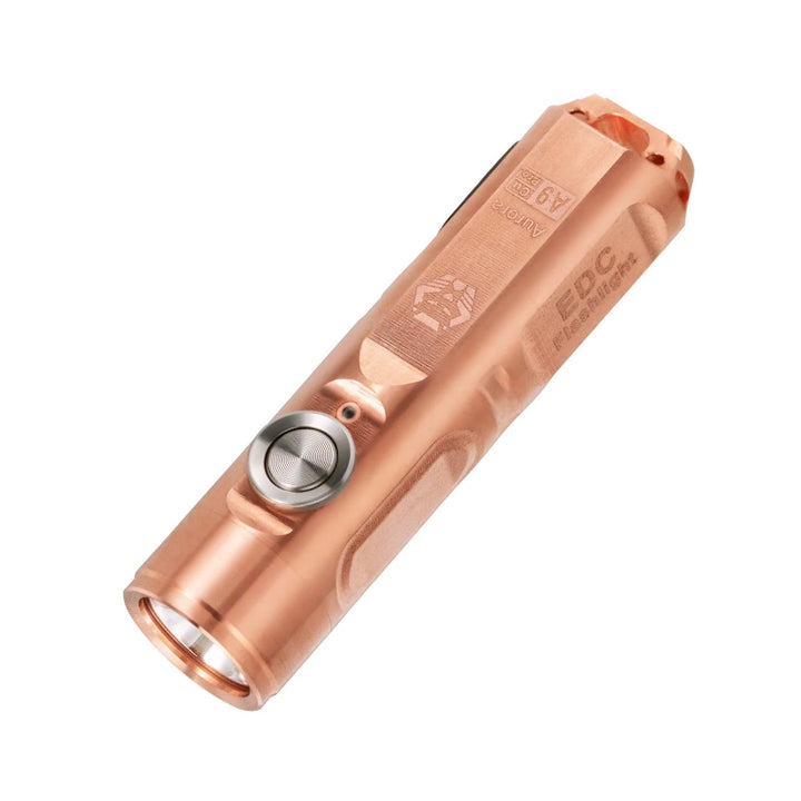 Aurora A9 Pro (G4) EDC Copper Keychain Flashlight RovyVon