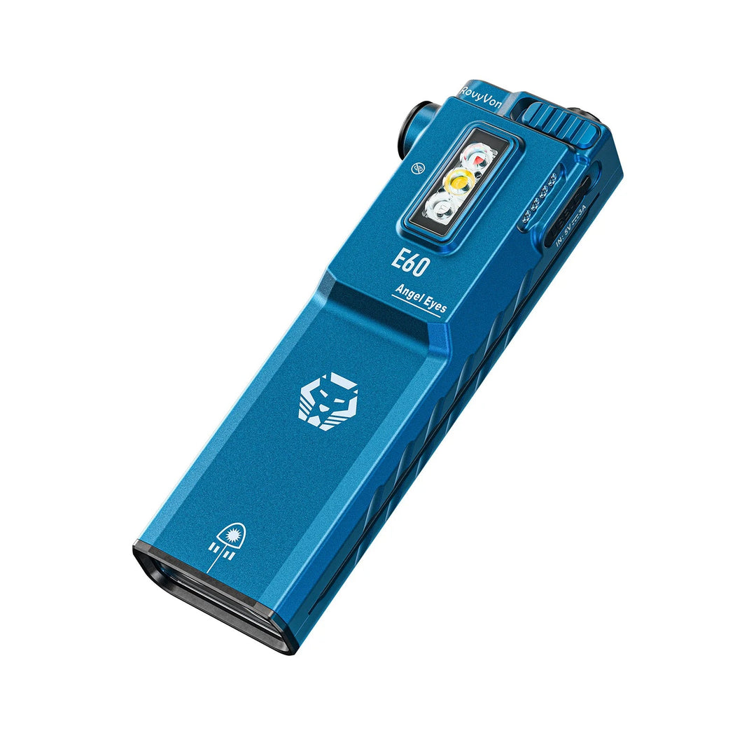 Angel Eyes E60 Flat Palm-sized EDC Flashlight RovyVon