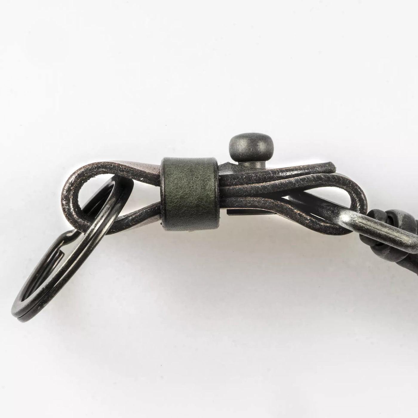 Italian Pure Aniline Leather Keychain