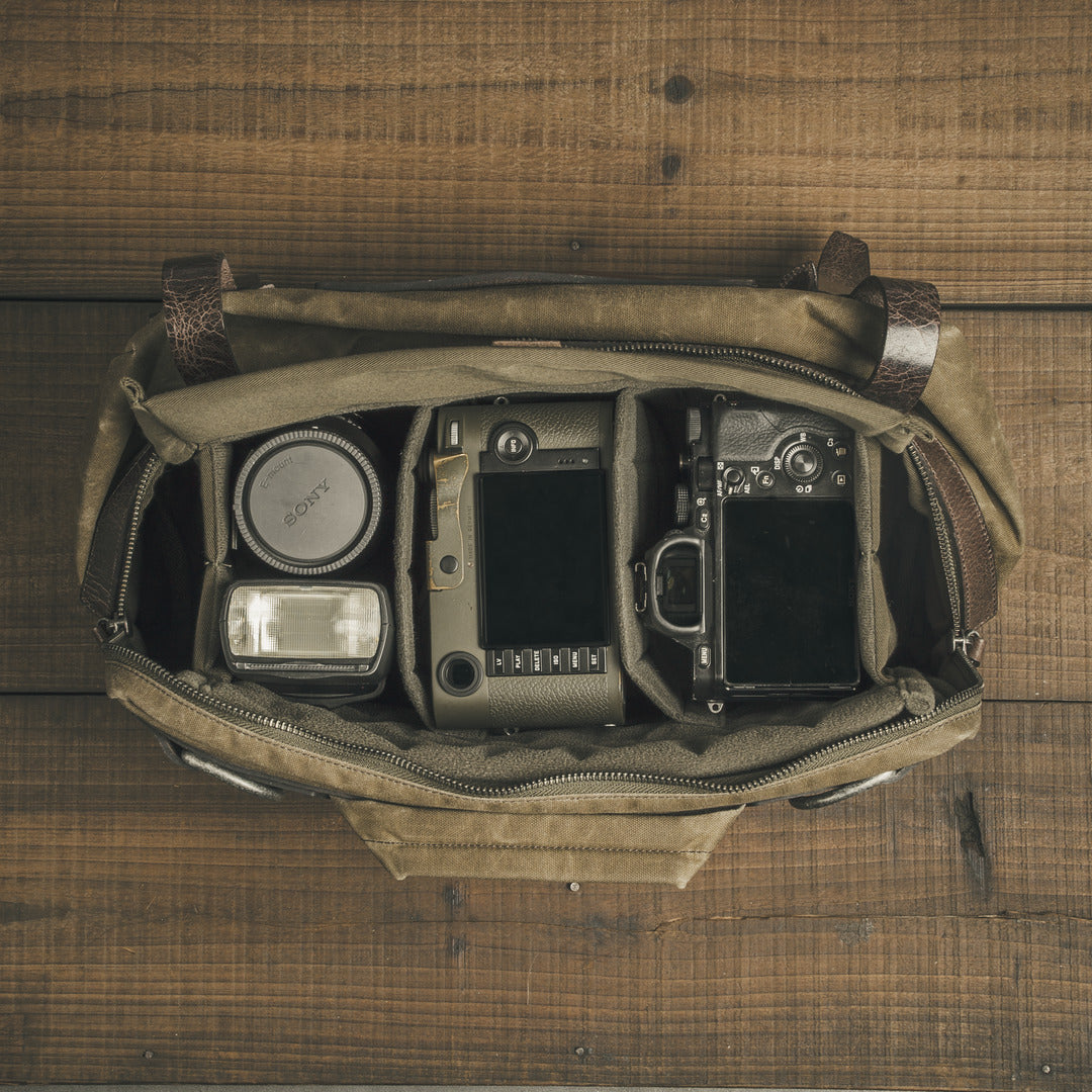 Night Rider Leather Sling Bag | 9.5L Wotancraft
