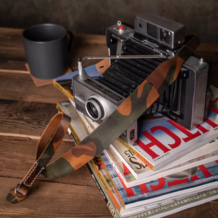 Full Leather Camera Neck Strap Wotancraft