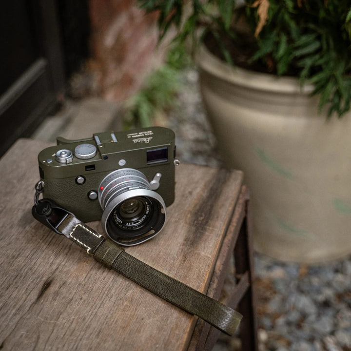 Full Leather Camera Wrist Strap Wotancraft