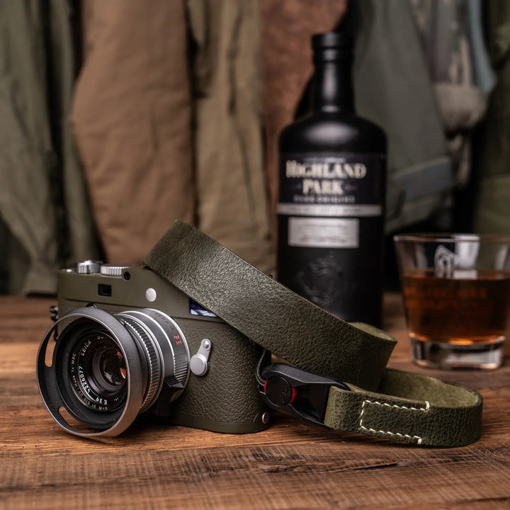 Full Leather Camera Neck Strap Wotancraft