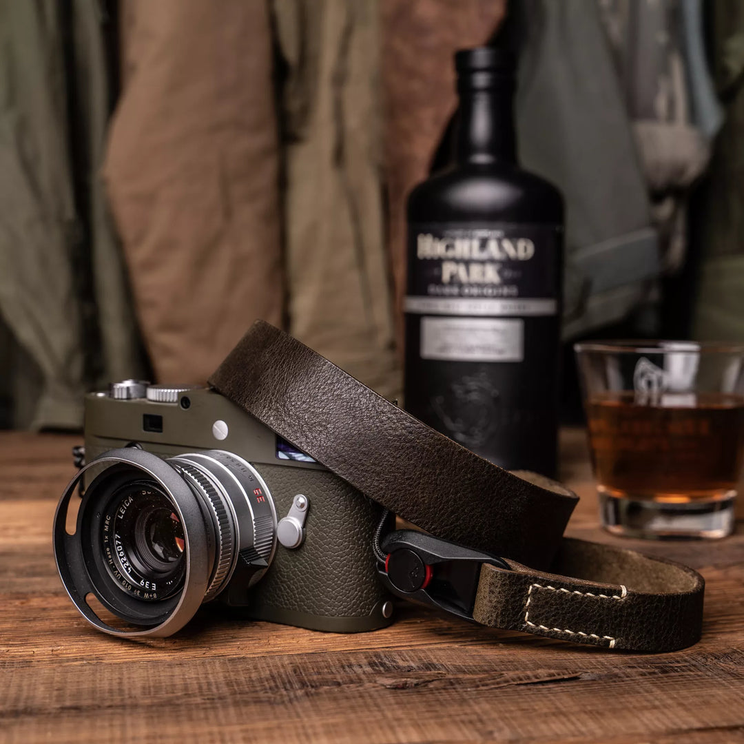 Full Leather Camera Neck Strap Wotancraft