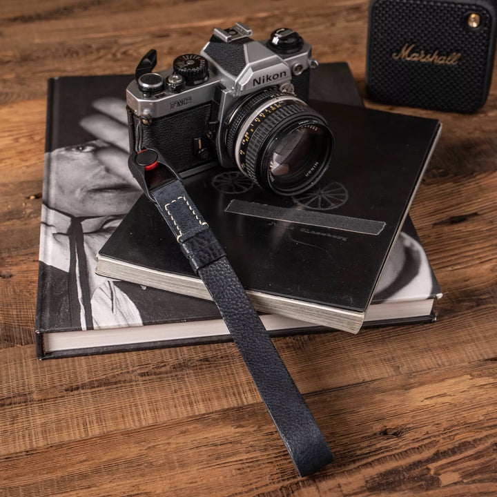 Full Leather Camera Wrist Strap Wotancraft