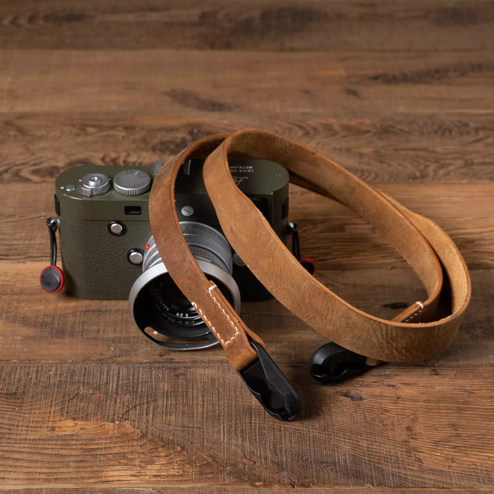 Full Leather Camera Neck Strap Wotancraft
