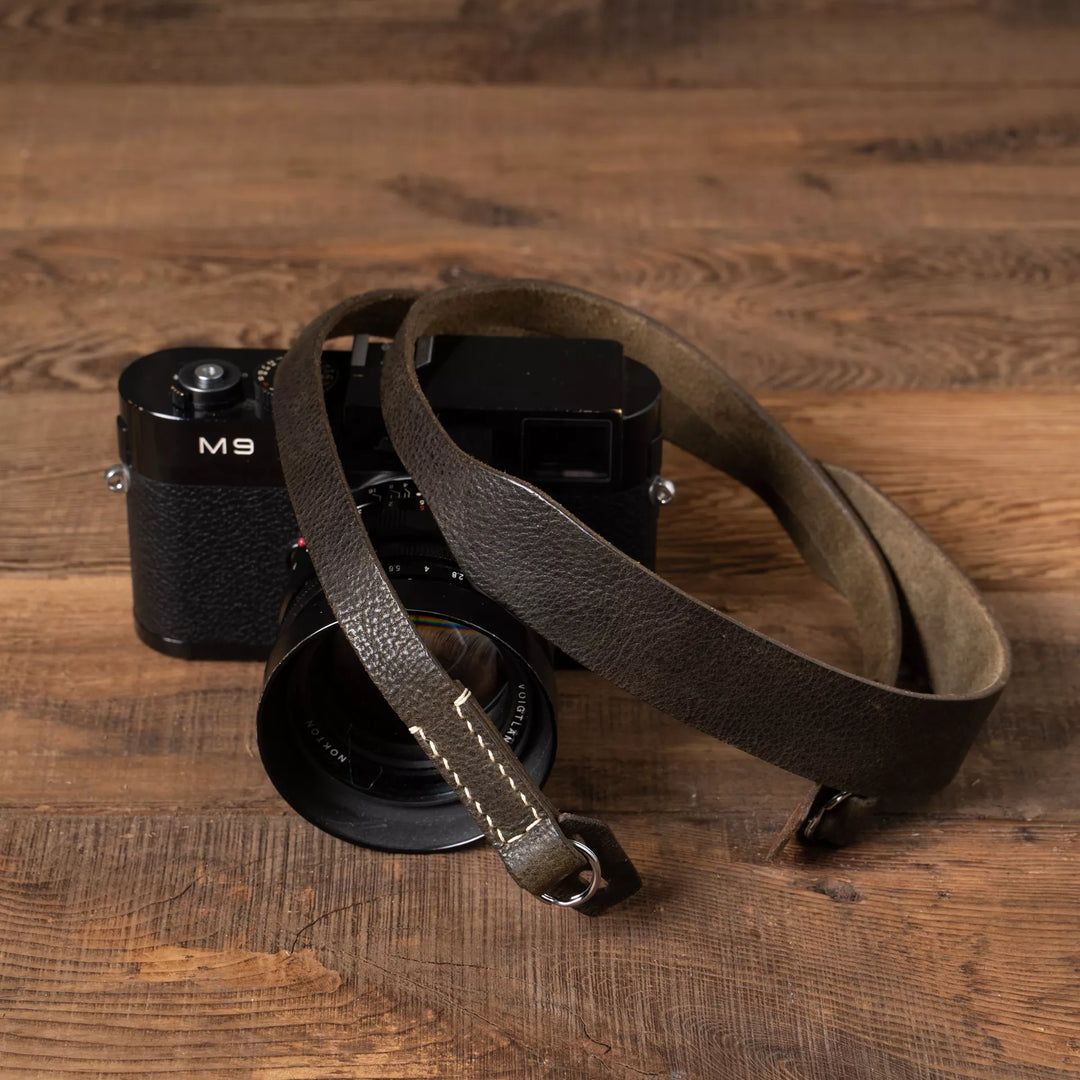 Full Leather Camera Neck Strap Wotancraft