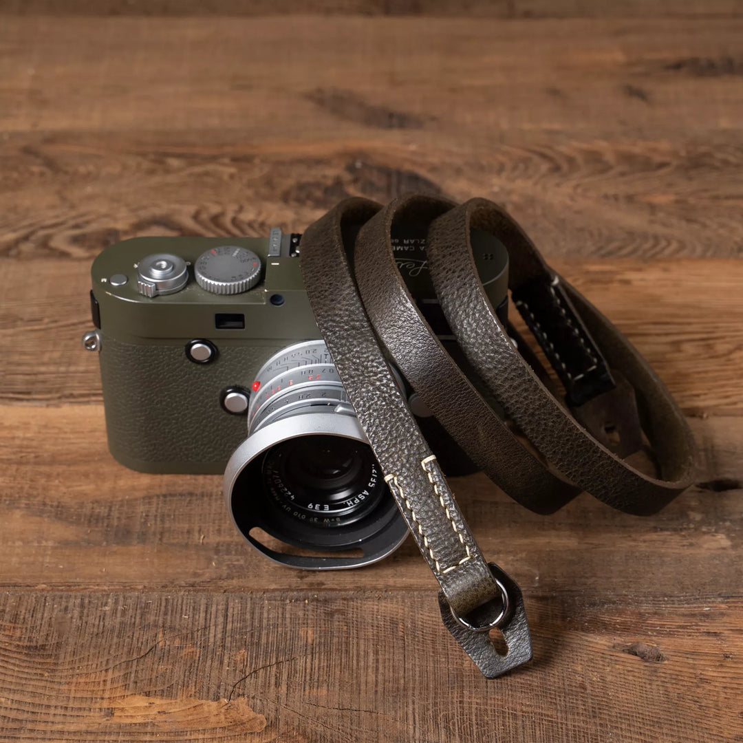 Full Leather Camera Neck Strap Wotancraft