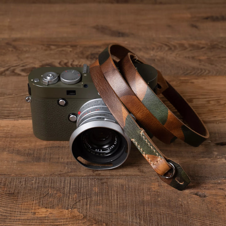 Full Leather Camera Neck Strap Wotancraft