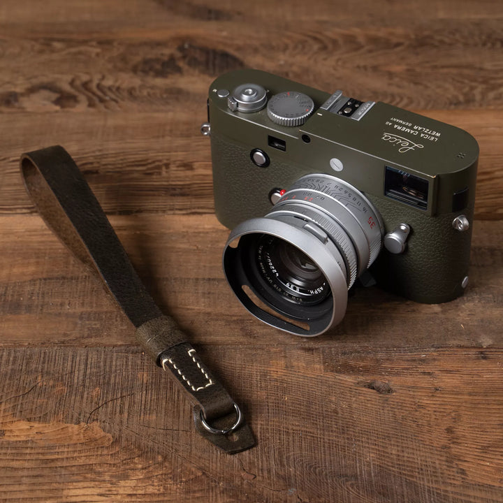 Full Leather Camera Wrist Strap Wotancraft