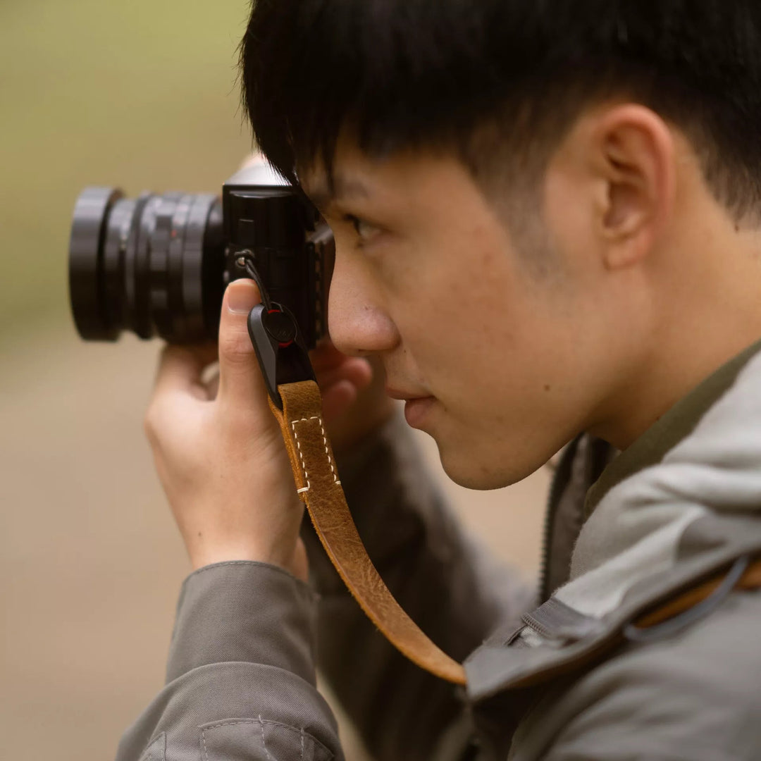 Full Leather Camera Neck Strap Wotancraft