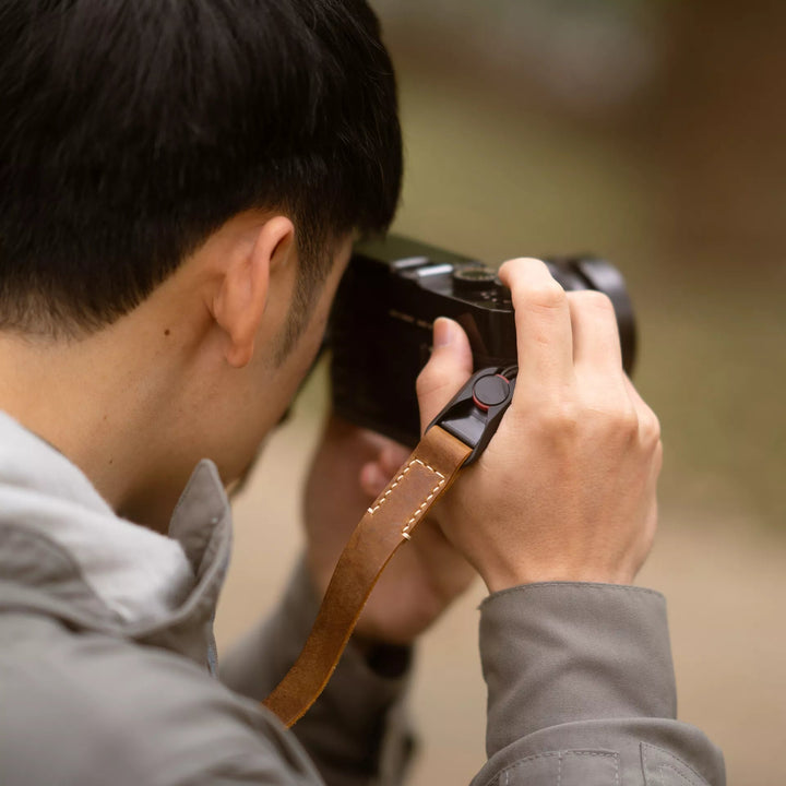Full Leather Camera Neck Strap Wotancraft
