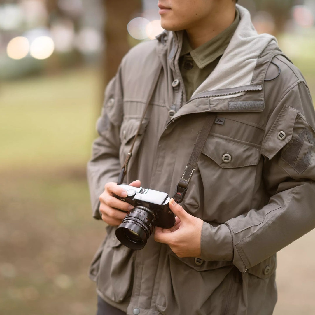 Full Leather Camera Neck Strap Wotancraft
